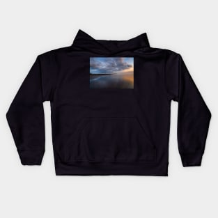 Sunset at Moonstone Beach Kids Hoodie